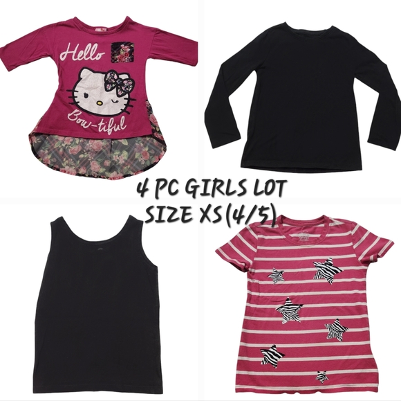 Girls size XS(4/5) 4PC LOT! - Picture 1 of 13